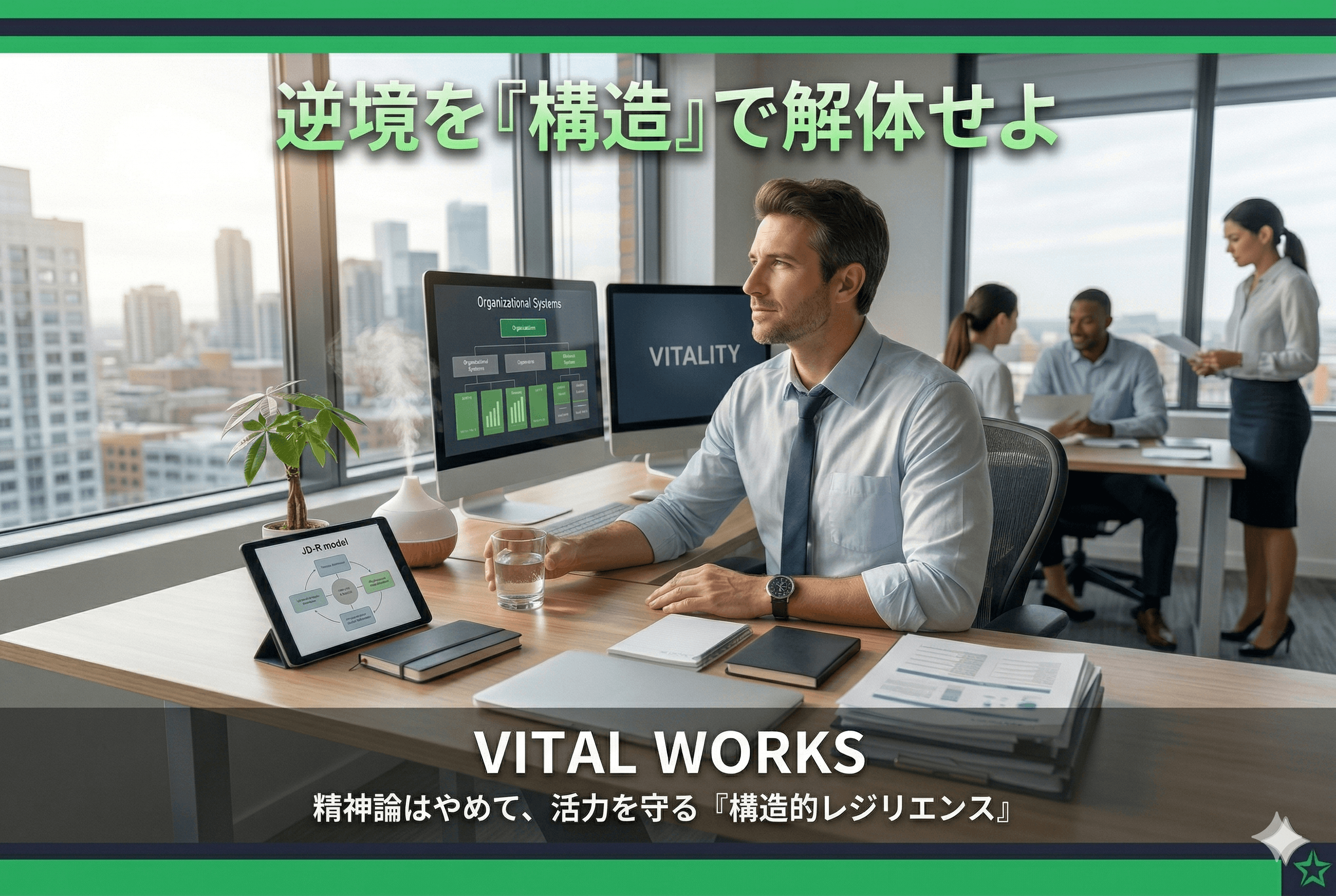 「逆境で自分を削る」のをやめたら、最高のパフォーマンスが出た。現場のリーダーが知るべき『構造的レジリエンス』の極意