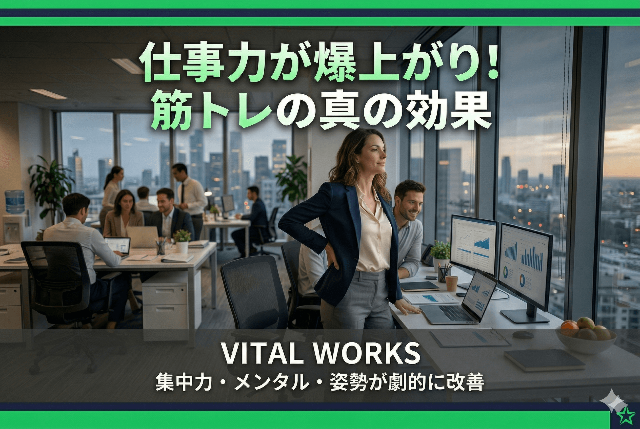 忙しい働く世代へ｜筋トレで仕事の生産性を高める科学的効果と実践法