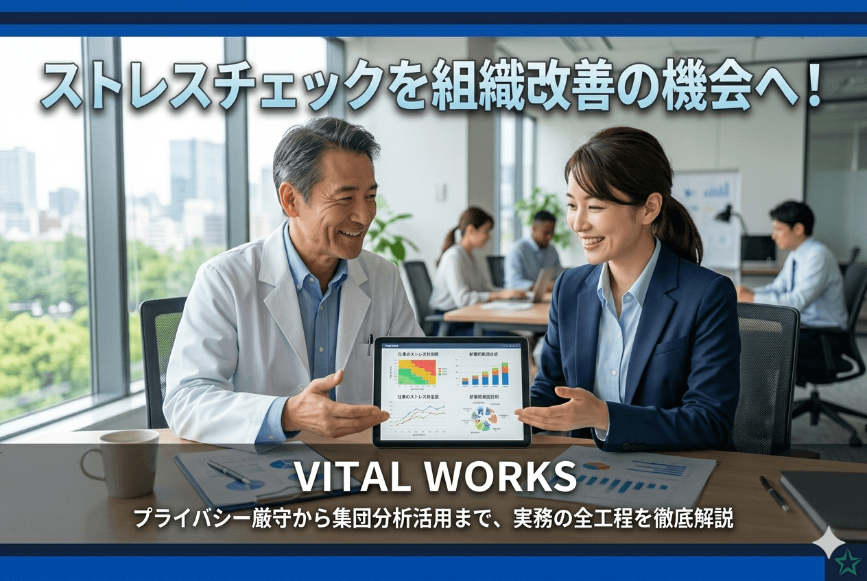 【実務詳説】ストレスチェック体制の構築マニュアル：義務を「組織改善の機会」へ変えるための全ステップ
